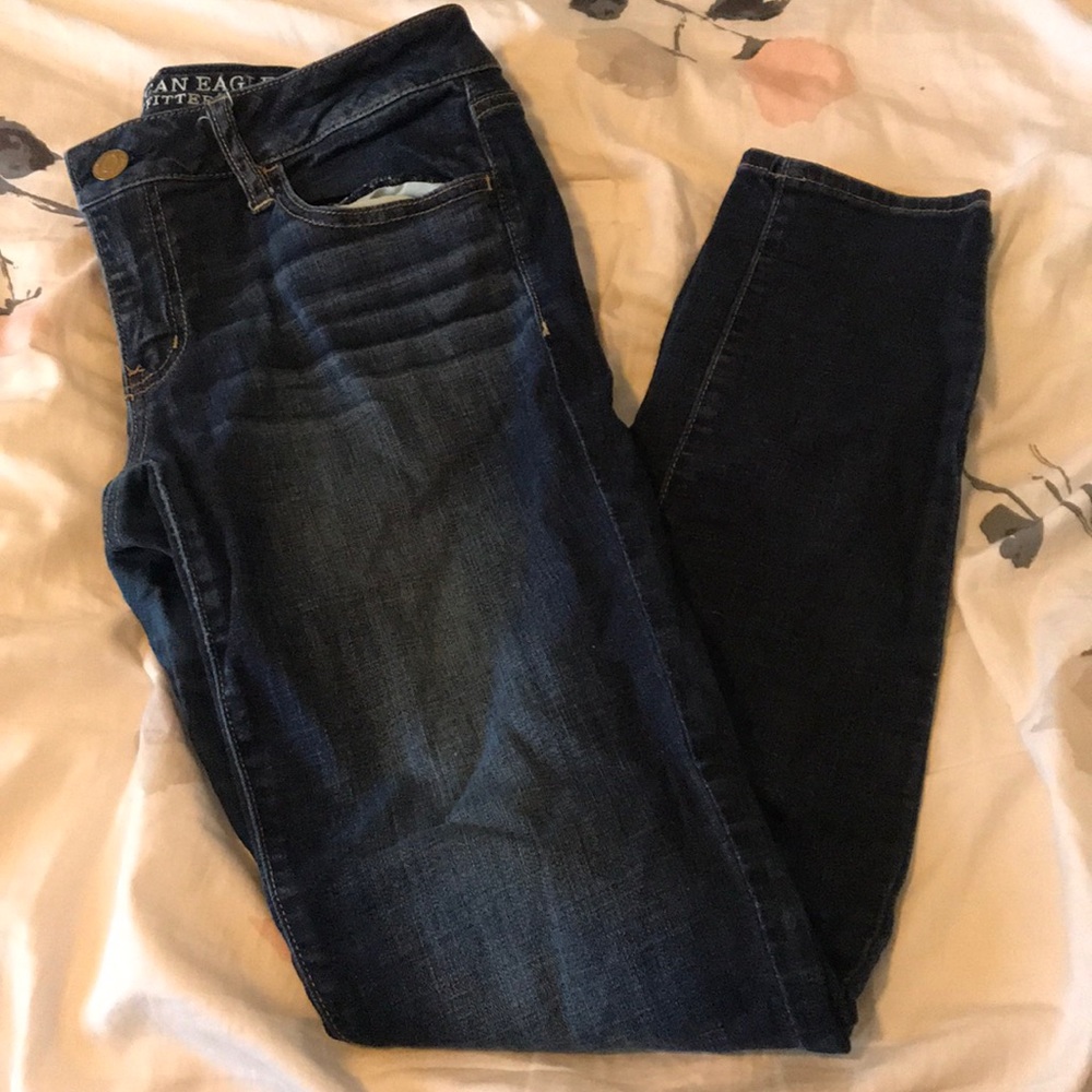 American Eagle straight leg long jeans